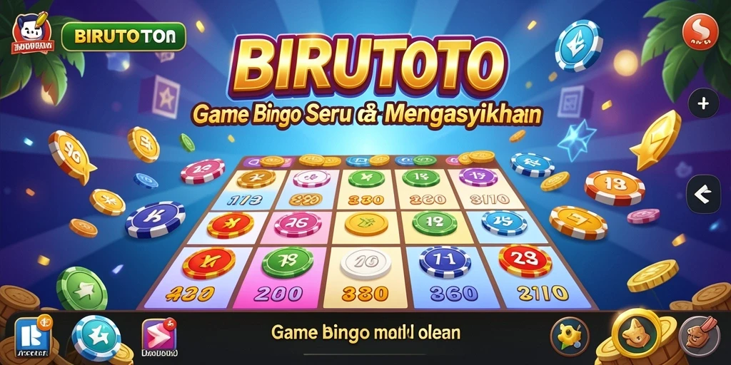 Screenshot permainan Bingo BIRUTOTO menampilkan keseruan bermain.