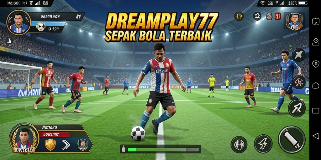 Tampilan gameplay menarik dan mendebarkan dari DREAMPLAY77.