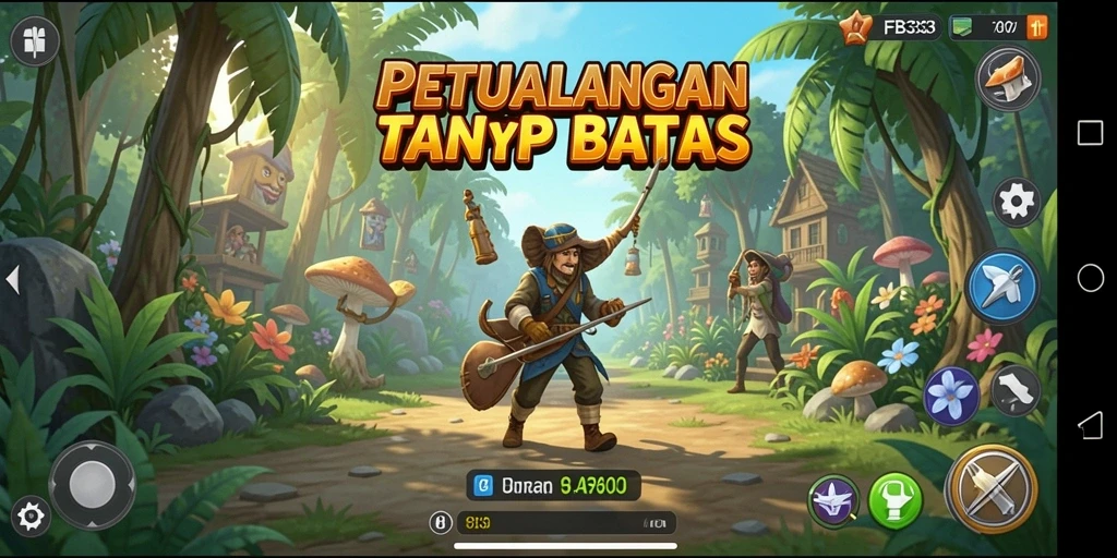 Tampilan gameplay FB333 yang menakjubkan dan penuh petualangan.