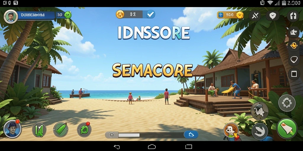 Tangkapan layar gameplay IDNSCORE yang menunjukkan keasyikan bermain.