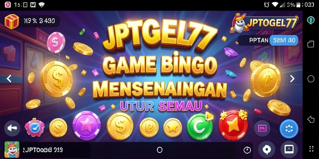 Gameplay Bingo seru dan menegangkan di JPTOGEL77.