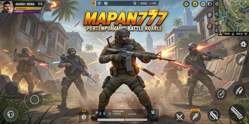 Screenshot gameplay MAPAN777 yang intens dan mendebarkan.