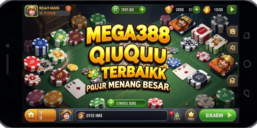 Tampilan gameplay QiuQiu yang mendebarkan di MEGA388.
