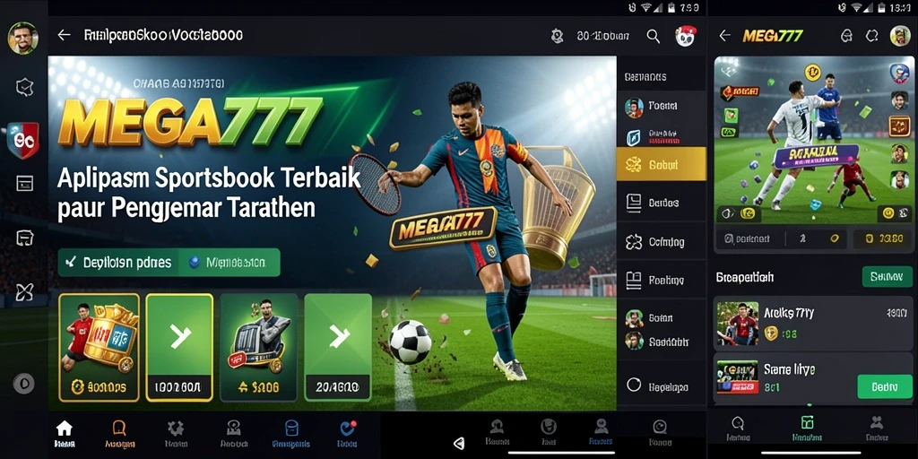 Tampilan menarik dari gameplay taruhan di MEGA777.