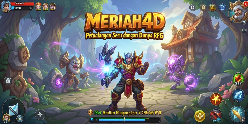 Tampilan menakjubkan dari gameplay MERIAH4D yang memikat.