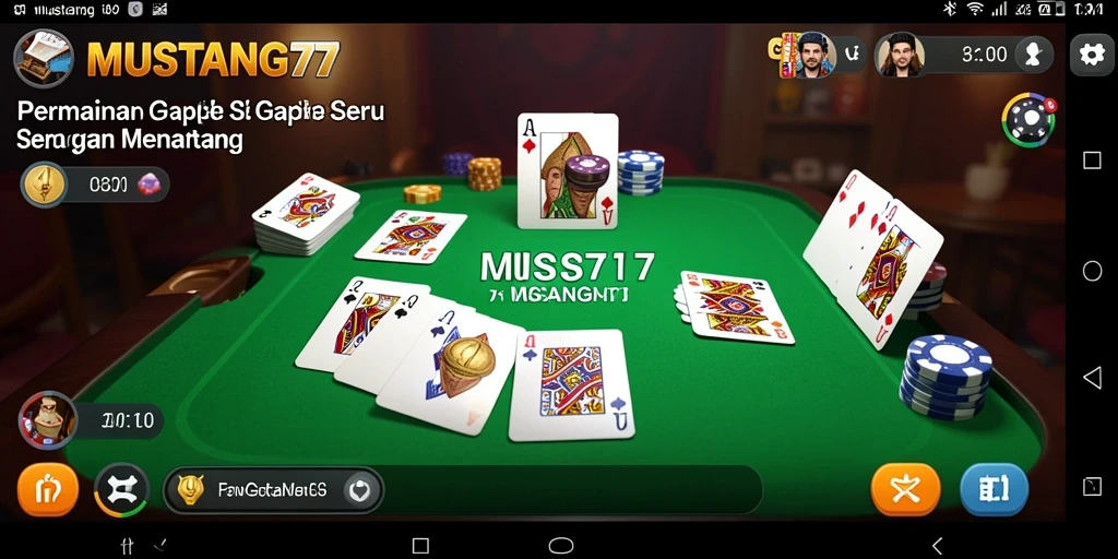 Tangkapan layar gameplay MUSTANG77 yang seru dan interaktif.