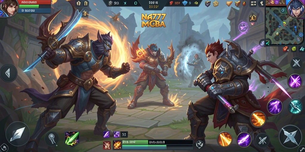 Tampilan menarik dari gameplay NA777 yang seru dan strategi tim.