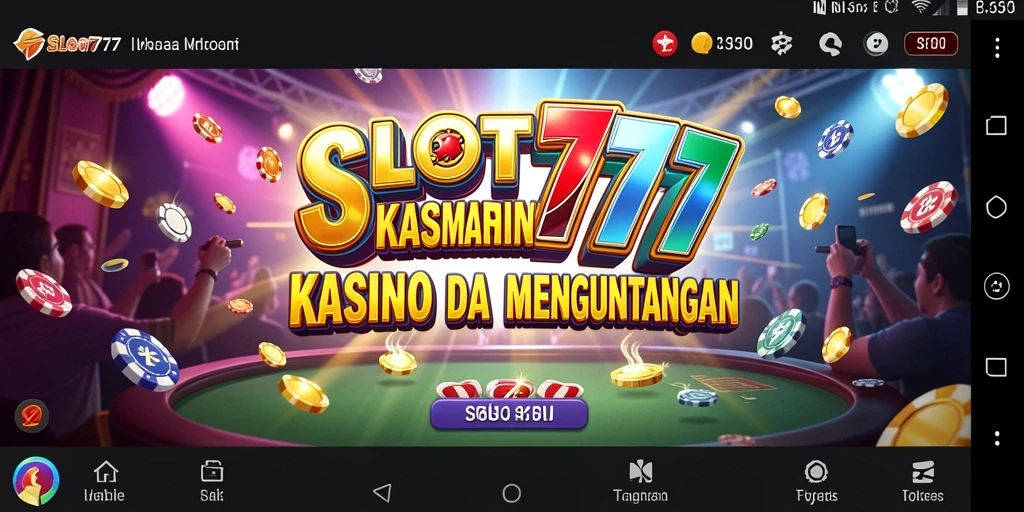 Tampilan gameplay SLOT777 yang menawan di dunia Kasino.