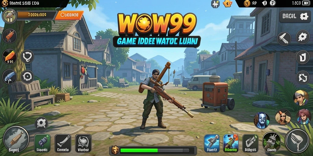 Tampilan screenshot WOW99 menunjukkan keseruan gameplay Idle yang menarik.