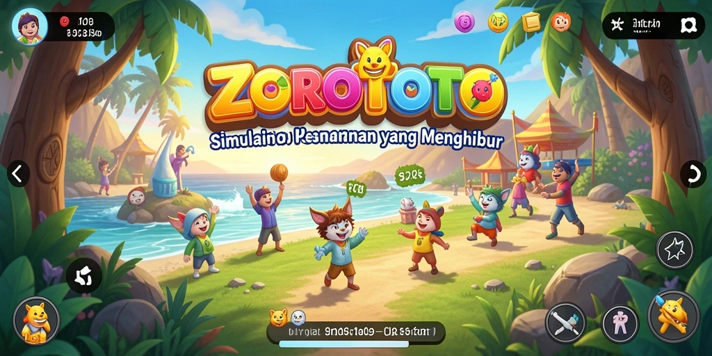 Tampilan menarik dari gameplay ZOROTOTO yang mengasyikkan.